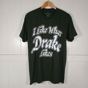 Drake Related It's All A Blur Tour Shirt Mens Medium Green IAAB 2023 Graphic Tee